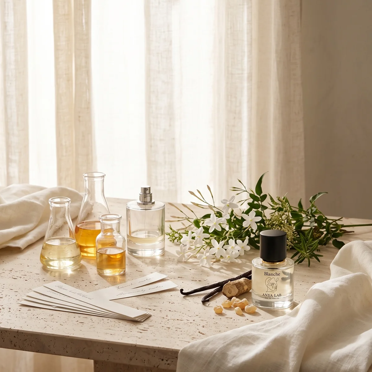 ANYA LAB fragrance atelier still life
